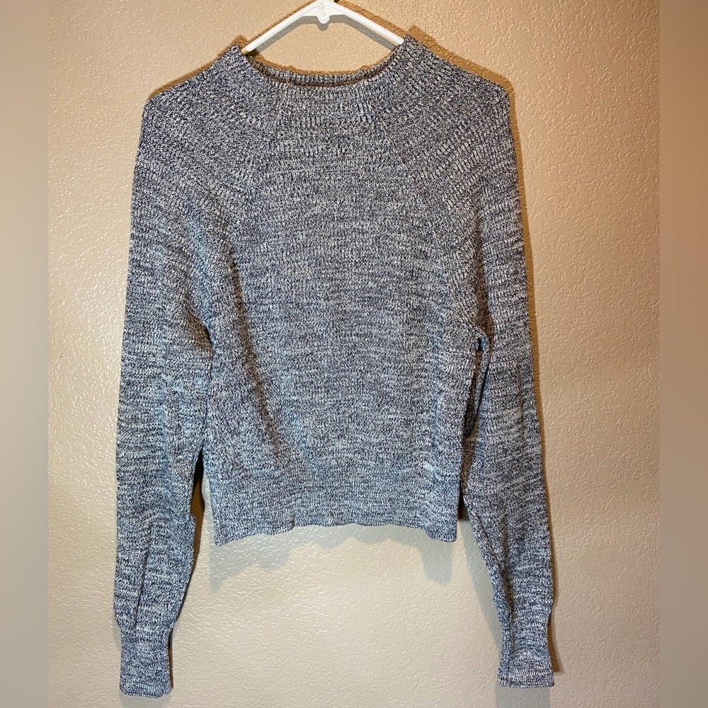 Free People Heathered Gray Women's Sweater Sz S - Picture 1 of 3
